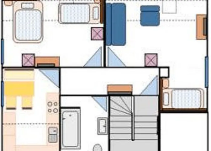 アパート Rhein-main フレールスハイム・アム・マイン